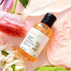 Gel Rửa Mặt Hoa Hồng Cocoon 140ml - Làm Sạch Sâu, Cấp Ẩm & Phục Hồi Da Khô, Chiết Xuất Hoa Hồng Tự Nhiên, Dành Cho Mọi Loại Da