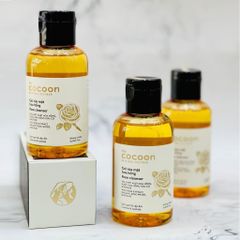 Gel Rửa Mặt Hoa Hồng Cocoon 140ml - Làm Sạch Sâu, Cấp Ẩm & Phục Hồi Da Khô, Chiết Xuất Hoa Hồng Tự Nhiên, Dành Cho Mọi Loại Da