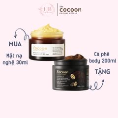 Mặt Nạ Nghệ Hưng Yên Cocoon 30ml - Giảm Thâm, Đều Màu Da, Dưỡng Sáng và Cấp Ẩm từ Tinh Bột Nghệ và Vitamin B3