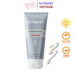 Kem Chống Nắng Màng Lọc Chống Tia Cực Tím ALTRUIST Dermatologist Sunscreen SPF 30 - 200ml