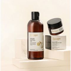 Combo Sạch Mụn Cocoon - Nước Bí Đao Cân Bằng Da 310ml & Mặt Nạ Bí Đao 30ml - Giảm Nhờn, Thoáng Lỗ Chân Lông, Làm Dịu Da Nhạy Cảm