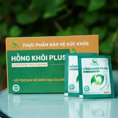 Hồng Khôi Plus Thanh Mộc Hương 40 Gói - Hỗ Trợ Niêm Mạc Dạ Dày và Tiêu Hóa Hiệu Quả, Giúp Giảm Đau và Ợ Chua