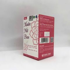 Viên Uống Xuân Nữ Đan Điều Hòa Kinh Nguyệt - Bổ Huyết, Giảm Đau Bụng Kinh (Hộp 30 Viên) Thực Phẩm Chức Năng Cho Phụ Nữ