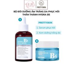 Bộ đôi serum B5 Prettyskin và kem dưỡng B5 Pretty skin Dưỡng Ẩm Trắng Da Phục Hồi