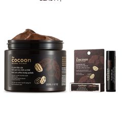 Combo Tẩy Tế Bào Chết Cà Phê Đắk Lắk 200ml & Môi 5g - Chăm Sóc Da Toàn Diện, Giúp Da Mềm Mịn, Tươi Sáng, Không Chứa Cồn, An Toàn