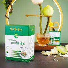 Trà Dưỡng Tâm Thuần Mộc Thanh Mộc Hương - Hỗ Trợ Ngủ Ngon, Ổn Định Huyết Áp, Hộp 25 Gói Túi Lọc 2.5g