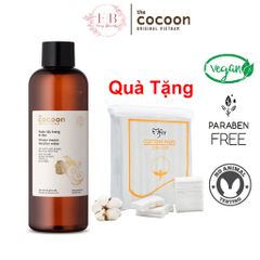 Nước Tẩy Trang Bí Đao Cocoon 500ml - Dưỡng Da Thuần Chay, Tặng Bông Tẩy Trang 222 Miếng, Làm Sạch Sâu và Kiểm Soát Dầu Thừa