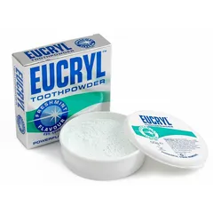 Bộ Kem và Bột Tẩy Trắng Răng Eucryl 62g + 50g - Làm Trắng Răng, Khử Mùi Hôi Miệng, Sạch Mảng Bám, Chuyên Gia Khuyên Dùng