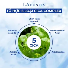 Bộ Đôi Tinh Chất Phục Hồi Làm Dịu Da La Bonita - Panthenol Repair Ampoule 50ml & Kem Dưỡng Vita K Repair 30ml, Giúp Khóa Ẩm và Làm Dịu Da Mẫn Cảm