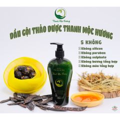 Dầu Gội Thảo Dược Thanh Mộc Hương 350g - Ngăn Ngừa Rụng Tóc Từ Thiên Nhiên, An Toàn Cho Mọi Đối Tượng