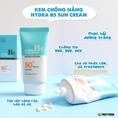 Kem Chống Nắng PrettySkin 70ml Phục Hồi Dưỡng Trắng Hydra B5 Suncream Pretty Skin