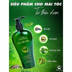 Dầu Gội Thảo Dược Thanh Mộc Hương 350g - Bộ 2 Chai Hỗ Trợ Mọc Tóc, Ngăn Rụng Tóc Từ Thiên Nhiên, Dưỡng Tóc Khỏe Mạnh