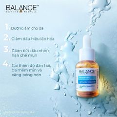 Serum Balance Active Formula Dưỡng Ẩm Cấp Nước Cho Da Hyaluronic Deep Moisture Serum 30ml