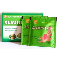Trà Giảm Béo Slimutea Học Viện Quân Y 20 Gói - Thảo Dược Tự Nhiên Hỗ Trợ Giảm Cân Hiệu Quả