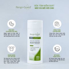 Sữa Tắm Khử Mùi, Ngăn Tiết Mồ Hôi Perspi Guard Body Wash 200ml Hiệu Quả Tới 24h