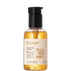 Dầu Tẩy Trang Hoa Hồng Cocoon 140ml - Sạch Da, Cấp Ẩm, Không Nhờn Rít, Dưỡng Mịn Da, Sản Phẩm Chăm Sóc Da Mặt Tự Nhiên