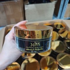 Kem Body Miss Thái Lan Chính Hãng - Dưỡng Trắng Nâng Tone, Chống Nắng, Cấp Ẩm - Hũ 170g Cho Làn Da Mềm Mịn