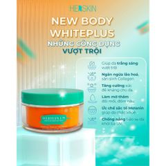 Kem Dưỡng Trắng Da Cấp Ẩm Herskin White Plus 350g - Chống Nắng SPF 50+ PA++++, Mịn Màng, Không Nhờn Rít