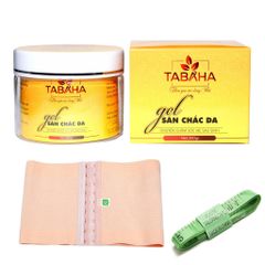 Kem Tan Mỡ Bụng Tabaha 250gr - Hiệu Quả Giảm Cân Nhanh Sau 1 Tuần, An Toàn Cho Mẹ Sau Sinh, Tặng Nịt Bụng và Thước Dây
