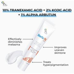 Kem mờ thâm nám Fixderma Skarfix-TX 15g - Giúp làm sáng da, giảm đốm đen, tàn nhang với Vitamin C và Kojic Acid