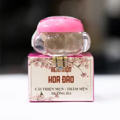 Kem Mụn Đông Y Hoa Đào 8g - Giảm Mụn, Mờ Thâm Từ Thiên Nhiên - An Toàn Cho Da Nhạy Cảm, Sản Phẩm Việt Nam