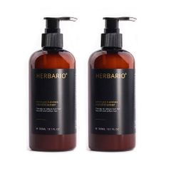Combo 2 Chai Dầu Xả Vỏ Bưởi & Bồ Kết HERBARIO 300ml - Chống Rụng Tóc, Nuôi Dưỡng Tóc Mềm Mượt, Phục Hồi Hư Tổn