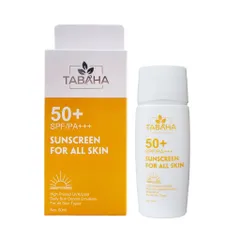 Kem Chống Nắng Dưỡng Ẩm Da TABAHA SPF 50+ PA+++ 60ml - Bảo Vệ Da Mặt và Body, Không Gây Kích Ứng, Dưỡng Da Mềm Mịn