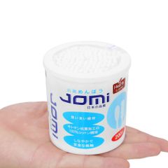 Hộp 200 Que Bông Ngoáy Tai Jomi Nhật Bản - Cotton An Toàn, Chống Khuẩn, Dùng Cho Cả Gia Đình, Chất Lượng Cao
