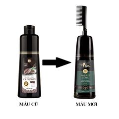 Dầu Gội Phủ Bạc Hắc Sâm Hàn Quốc Mộc Nhu - Phục Hồi Màu Tóc Tự Nhiên, Giúp Tóc Bóng Khỏe Màu Đen + Nâu Đen