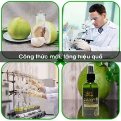 Xịt Mọc Tóc Tinh Dầu Vỏ Bưởi Tabaha 120ml - Giảm Rụng Tóc, Cung Cấp Dưỡng Chất Cho Tóc Khỏe Mạnh, Mềm Mượt