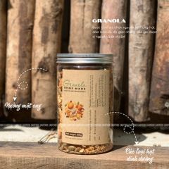 Ngũ Cốc Granola CAOFOOD Nướng Mật Ong - Hạt Dinh Dưỡng Giòn Ngon, Không Chất Bảo Quản - Thực Phẩm Healthy, Keto, Ăn Kiêng, Mẹ Bầu