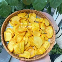 Mít Thái Sấy Giòn CAOFOOD 500g - Snack Nguyên Cánh 100% Tự Nhiên, Vị Ngọt Nguyên Bản, Đặc Sản Việt Nam, Ăn Vặt Khỏe Mạnh