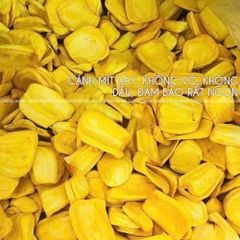 Mít Thái Sấy Giòn CAOFOOD 500g - Snack Nguyên Cánh 100% Tự Nhiên, Vị Ngọt Nguyên Bản, Đặc Sản Việt Nam, Ăn Vặt Khỏe Mạnh