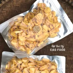 Mít Thái Sấy Giòn CAOFOOD 500g - Snack Nguyên Cánh 100% Tự Nhiên, Vị Ngọt Nguyên Bản, Đặc Sản Việt Nam, Ăn Vặt Khỏe Mạnh