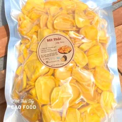 Mít Thái Sấy Giòn CAOFOOD 500g - Snack Nguyên Cánh 100% Tự Nhiên, Vị Ngọt Nguyên Bản, Đặc Sản Việt Nam, Ăn Vặt Khỏe Mạnh