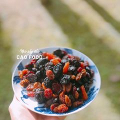 Nho Sấy Dẻo Mixed 3 Màu CAO Food - 100% Nho Tươi Nhập Khẩu Mỹ, Vị Ngọt Tự Nhiên, Hủ 500gram, Thực Phẩm Dinh Dưỡng