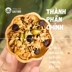 Bánh Ngũ Cốc Vảy Mixed Socola Chips - Bánh Dinh Dưỡng Giòn Tan Nhà Làm, Ăn Vặt Ngon, Không Chất Bảo Quản
