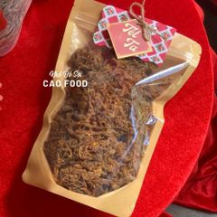 Khô Bò Miếng CAO FOOD - 100% Thịt Bò Tươi Nguyên Chất, Đặc Sản Thơm Ngon, Hương Vị Đặc Trưng Miền Trung, Túi 500g
