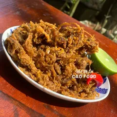 Khô Bò Miếng CAO FOOD - 100% Thịt Bò Tươi Nguyên Chất, Đặc Sản Thơm Ngon, Hương Vị Đặc Trưng Miền Trung, Túi 500g