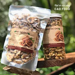 Nhân óc chó vàng CAOFOOD 450gr - Hạt dinh dưỡng cao cấp nhập khẩu từ Mỹ, tốt cho sức khỏe tim mạch và giảm cân