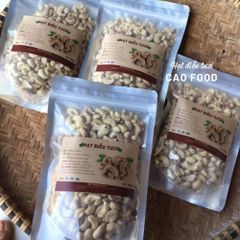 Hạt Điều Tươi Nguyên Hạt CAOFOOD 500g - Lý Tưởng Dùng Nấu Sữa Hạt, Cháo, Ngũ Cốc Dinh Dưỡng, Chất Lượng Cao, Trung Bình Phước
