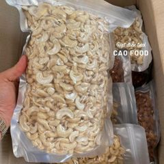 Hạt Điều Tươi Nguyên Hạt CAOFOOD 500g - Lý Tưởng Dùng Nấu Sữa Hạt, Cháo, Ngũ Cốc Dinh Dưỡng, Chất Lượng Cao, Trung Bình Phước