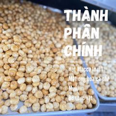 Hạt Macca Nướng Mật Ong CAOFOOD - Món Ăn Vặt Dinh Dưỡng Siêu Ngon, Giòn Rụm Ngọt Bùi, Quà Tặng Lý Tưởng cho Sức Khỏe
