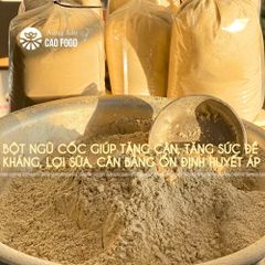 Bột Ngũ Cốc Dinh Dưỡng CAOFOOD - 11 Loại Hạt Tự Nhiên Đaklak, Không Chất Bảo Quản, Dễ Uống Cho Trẻ Em & Người Lớn