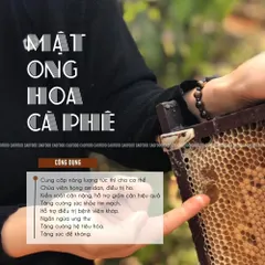 Mật Ong Hoa Cà Phê Đaklak 500ML - Nguyên Chất 100% Từ Vườn, Hương Vị Ngọt Thanh Tươi Mát, Phù Hợp Pha Nước Uống và Chế Biến Thực Phẩm