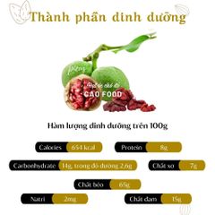 Hạt Óc Chó Đỏ CAOFOOD nhập khẩu Mỹ 500GR - Giàu Omega 3, Tốt Cho Mẹ Bầu và Phát Triển Trí Não Bé - 500g Hữu Cơ Tự Nhiên