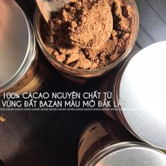 Bột Cacao Đắk Lắk Nguyên Chất CAO Food 100% Tự Nhiên - Hương Vị Đậm Đà, Giàu Dinh Dưỡng, Dễ Pha Chế