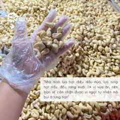 Hạt Điều Rang Muối CAOFOOD - Hạt Điều Bóc Vỏ Nguyên Chất, Ngọt Bùi, Dinh Dưỡng Tốt Cho Sức Khỏe, Ăn Kiêng Healthy Keto