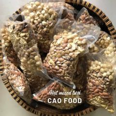 Hạt Mix Tươi 500g - 5 Loại Hạt Dinh Dưỡng Cao Cấp: Macca, Óc Chó, Hạnh Nhân, Hạt Điều, Hạt Bí - Nguyên Liệu Thực Phẩm Sạch Chất Lượng Cao