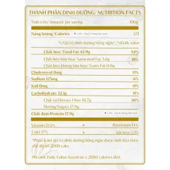 Hạt Hạnh Nhân Rang Bơ Vỏ Mỏng CAO Food - Nhập Khẩu Mỹ, Hạt Siêu Thơm Giòn, Dinhs Dưỡng, Lợi Cho Tim Mạch, Hũ 500 Gram